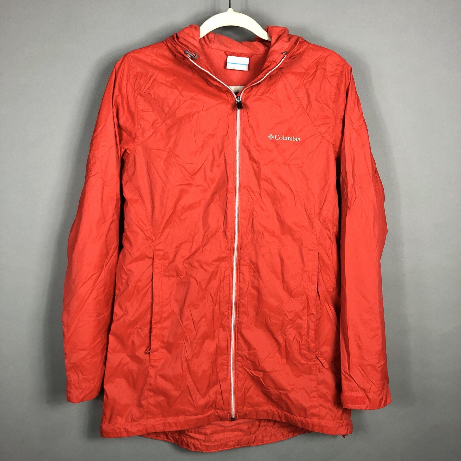 Columbia Switchback Lined Windbreaker Jacket M Re… - image 1