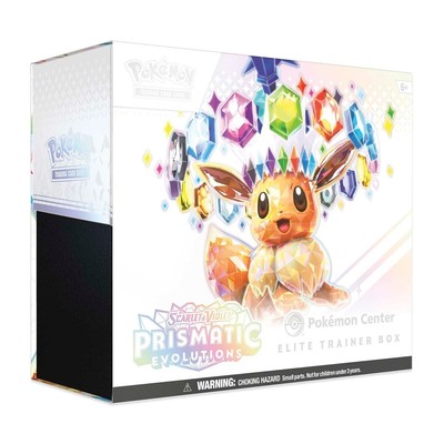 Pokemon Center Prismatic Evolutions Elite Trainer Box ETB Neu SEALED