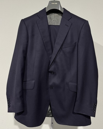 £3450 THOM SWEENEY MAYFAIR LONDON BESPOKE SUIT UK 44 IT 54L LONG MADE IN UK