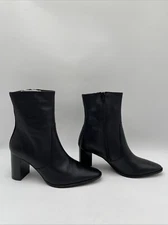Coach and Four Silla Bootie Women's Black Size 9M