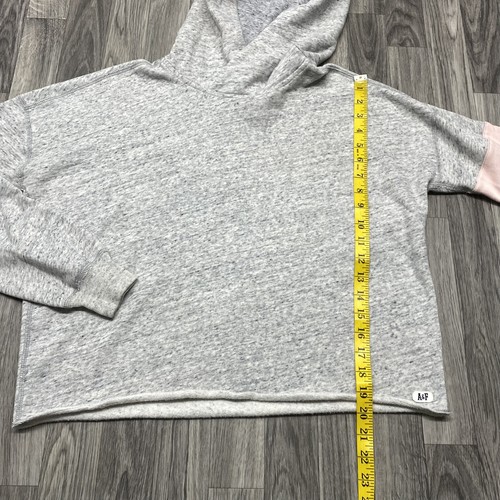 ABERCROMBIE & FITCH Pullover Grau Kapuzenpullover Hoodie Damen Gr. Small - Bild 7 von 11