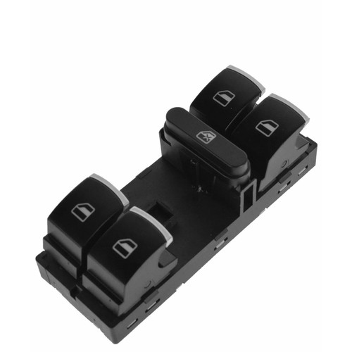 TRQ Front Left Power Window Switch – 4-Button For Buick Chevy Olds (Driver Side)