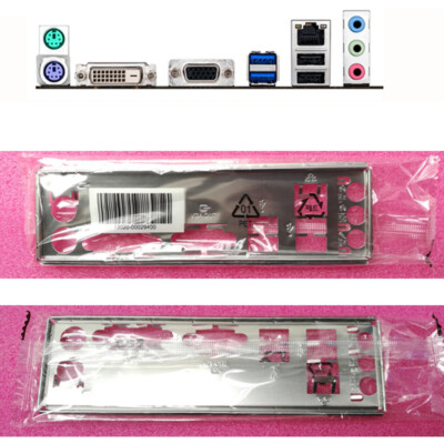 For ASUS H81M-HQ/ H81M-K/ H81M-K/TW GAMING Motherboard Backplate I/O IO Shield