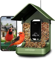 Smart Wireless Bird Feeder with Camera, 32MP Camera, 4K Video, 2.4/5G Wifi, IP66