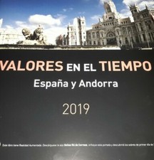 VALORES EN EL TIEMPO.  LIBRO DE CORREOS AÑO 2019. SIN SELLOS