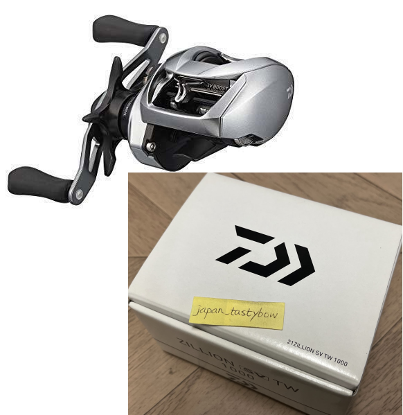 Buy Daiwa 21 Zillion SV TW 1000 Right Handle Gray Fishing Reel