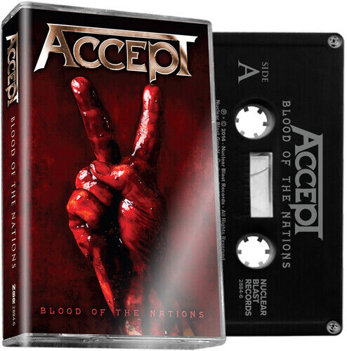 Accept - Blood Of The Nations - Black [New Cassette] Black, Colored Cassette - Picture 1 of 1
