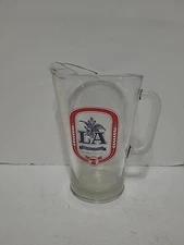 Vintage Anheuser Busch LA Large Heavy Pitcher
