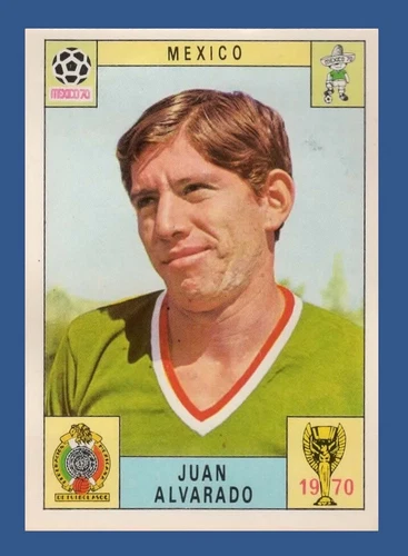 FIGURINA CALCIATORI PANINI MEXICO 70 - RECUPERO - ALVARADO - MEXICO