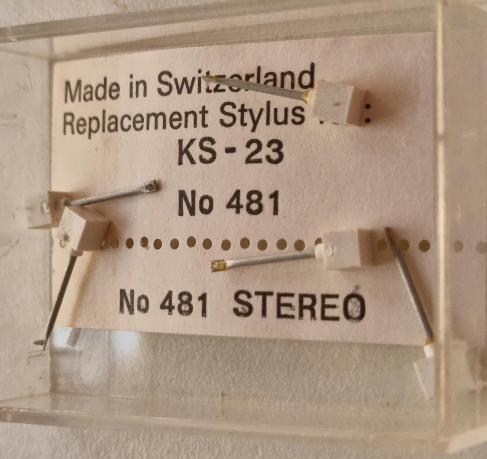 KS TURNTABLE NEEDLES - 23