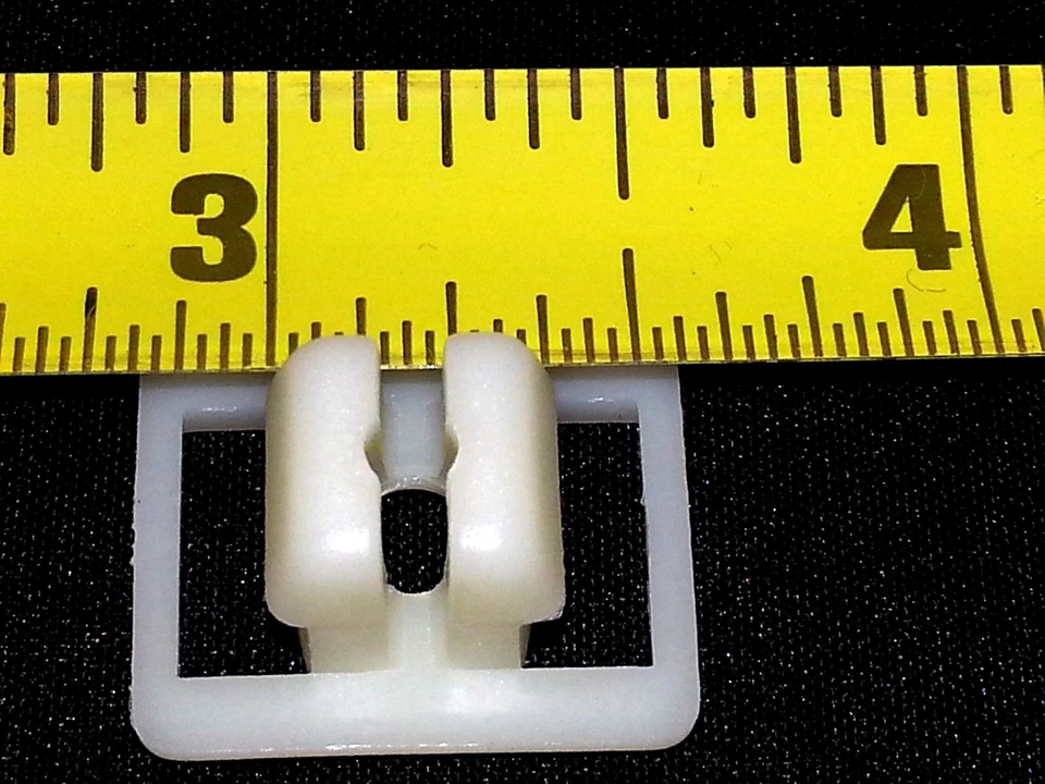 Parachoques delantero trasero Ford Lincoln Mercury soporte de matrícula tuercas de nailon pernos LH Foto 4 de 4