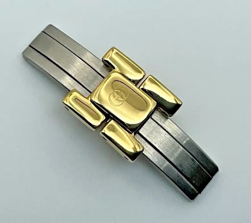 BOUCLE GUCCI ORIGINALE NEUVE 16 MM AVEC MAILLONS POUR BRACELET MONTRE 3300 M