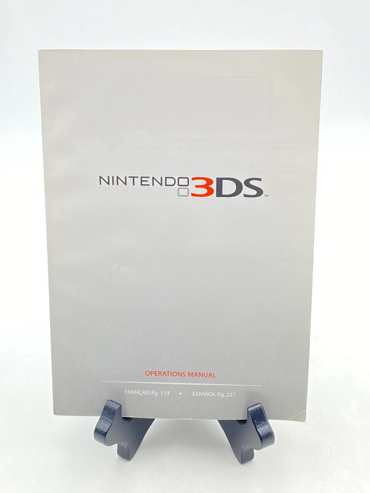 Nintendo 3DS Operations Manual eBay