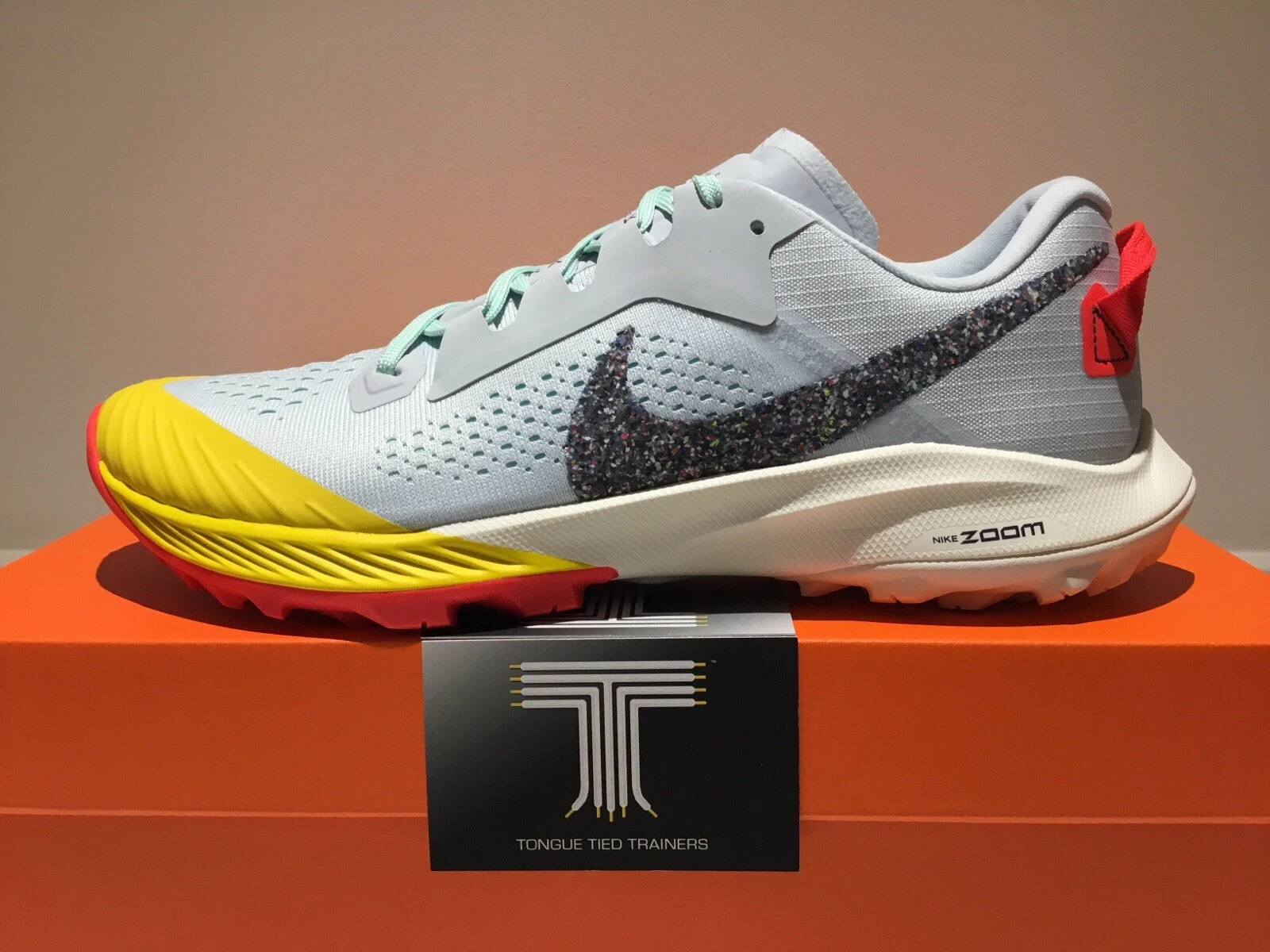 Nike Air Zoom Terra Kiger 6 Trail Shoe ~ CJ0219 400 ~ Uk Size 7.5 ~ Euro 42