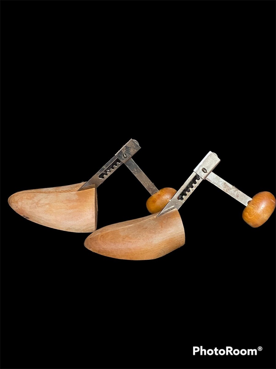 Shoe Cobbler Antique Shoe Stretcher Cedar Wood Cobbler