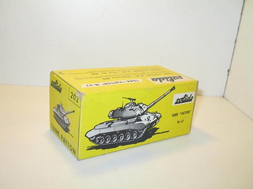 Boîte Repro Char M47 Patton Solido - Boîte Militaire Modèle Réduit Occasion