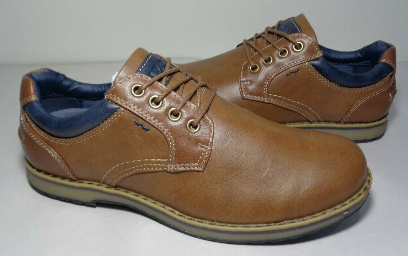 Izod Size 10 M CAL Brown Lace Up Oxfords New Men's Shoes