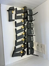9 Intermec Sabre 1552 Wireless Barcode Scanner & 7  Base Station 9745  Untested