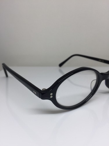 New Vintage Oliver Peoples Eyeglasses OP Joplin C. Black 46mm Made in Japan - Picture 5 of 12