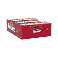 Caramelo de regaliz TWIZZLERS, fresa, 5 onzas (paquete de 15)