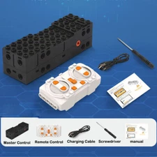 2WD Main Control Tank Robot MOC Upgraded APP Programming Modification Kit