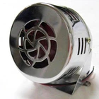 CHROME 50's Style 12v Mini Motor Driven Air Raid Siren Horn Car Truck Street Rod