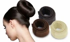 HAIR BUN MAKER French Magic Bands Twist Easy Snap Tool DIY Styling Donut