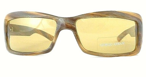 GIORGIO ARMANI SUNGLASSES GA 72/S GK4 TORTOISE FRAME YELLOW LENS 56-14 130 13 - Picture 2 of 6