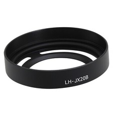 LH-JX20B Metal Camera Lens Hood for Fujifilm FinePix X10 X20 Camera