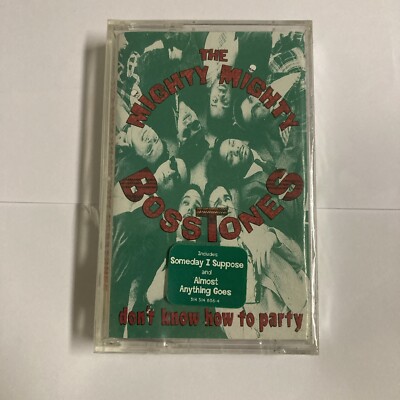 Don't Know How to Party by The Mighty Mighty Bosstones (Cassette, May-1993 NEW