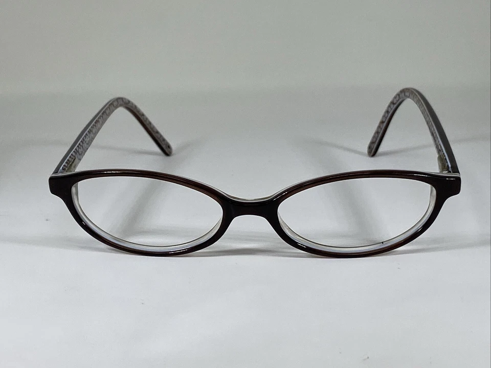 Marco de gafas marrón/azul COACH NEW YORK “MELISSA” 516 49-16-135 Foto 2 de 4