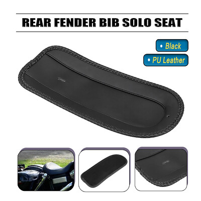 Black Rear Fender Bib Solo Seat For Harley Dyna Super Glide FXD Switchback FLD