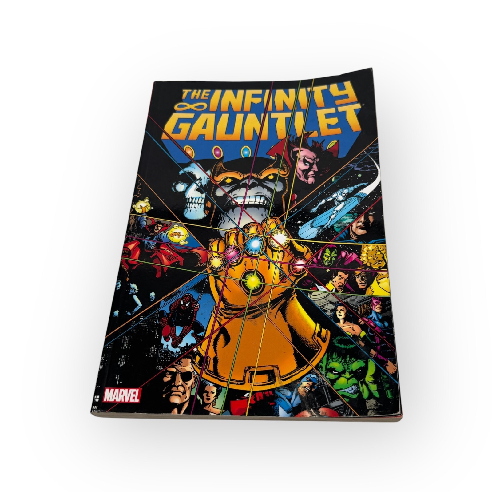Infinity Gauntlet TPB by Jim Starlin George Perez Marvel Thanos Avengers X-Men Paperback Comic