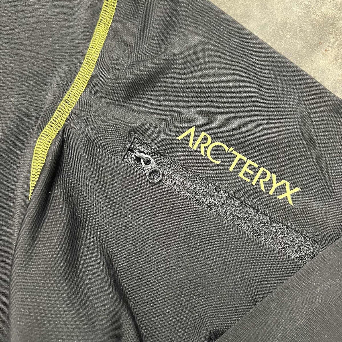 Arc'teryx Copal Long Sleeve Bird Tee Shirt Men's Size Large Black 