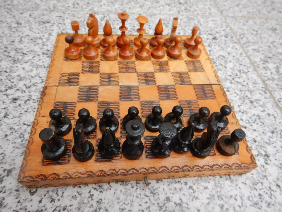 Browse Free HD Images of Wooden Chess Set In Partial Window Light