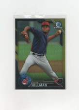2016 Bowman Chrome Prospects Black & Gold Refractor Juan Hillman #BCP196