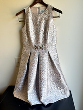 Eliza J Pink A-Line Cocktail Dress Size 4