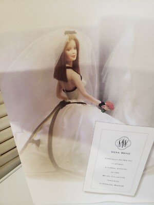 Poupée Barbie Vera Wang Bride The Romanticist, Mattel, Neuve En Boîte