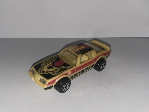 Matchbox Glo Racers 1982 Pontiac Night Bird Glow in Dark Lesney w/free firebird - Picture 9 of 16