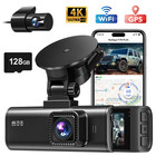 REDTIGER F7NP 128GB SD Card STARVIS 2 Sensor Dash Cam 4K Front and Rear for Cars
