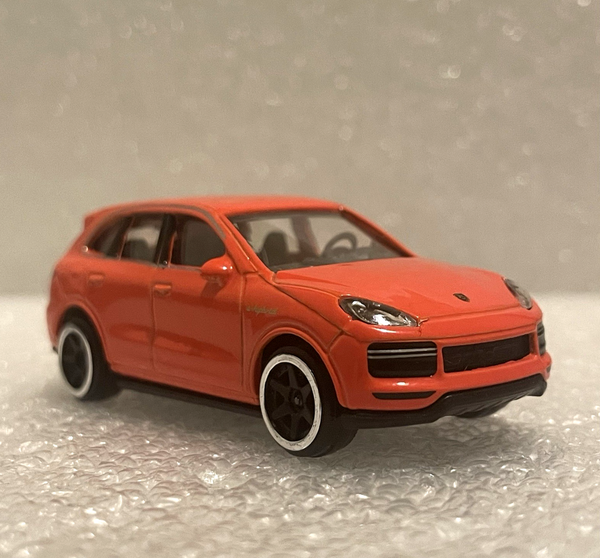 Majorette Porsche Cayenne 1:64 3 Inches Sportwagen Modellauto 2020 Orange Neu-image