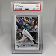 2022 Topps Series 1 1st Edition CAL RALEIGH RC #277 PSA 9  MINT Rookie