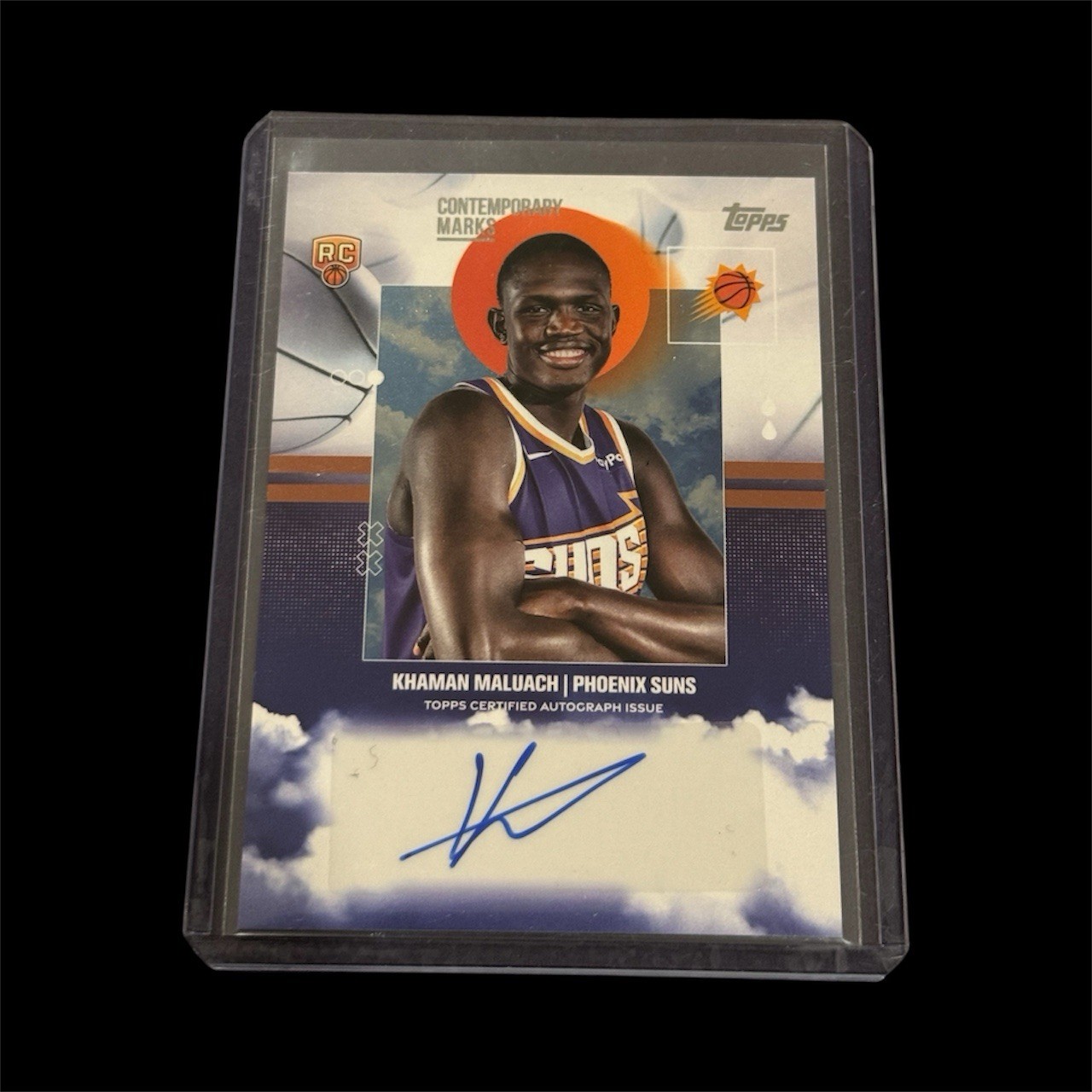 2025-26 Topps - Contemporary Marks Khaman Maluach #CM-KM (AU, RC)