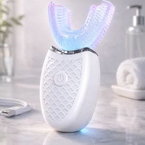 U-Type 360° Sonic Electric Toothbrush Automatic, USB Rechargeable, Waterproof
