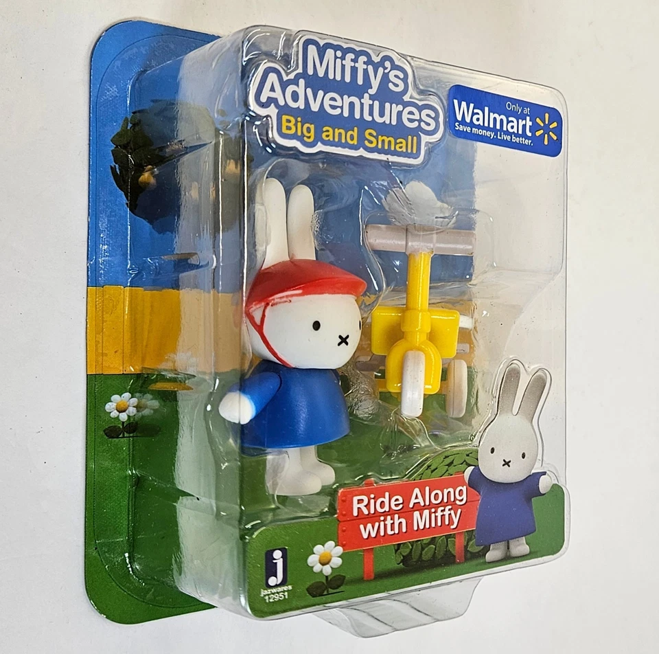 JUEGO DE FIGURAS DE MIFFY & FRIENDS PASEO JUNTO CON MIFFY JAZWARES WALMART MOSC 2017 RARO Foto 3 de 4
