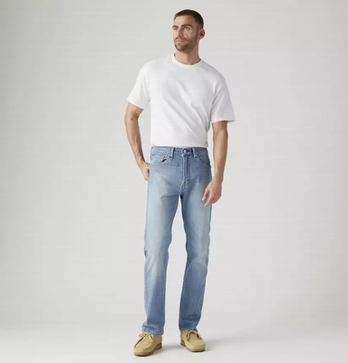#ad LEVI#x27;S 505™ Regular Fit Men#x27;s Jeans Ocean Blues Medium Wash Stretch NEW $21.99