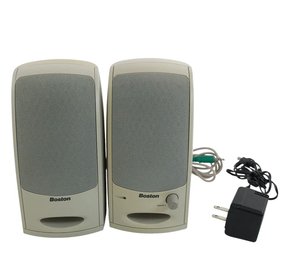 Boston Acoustics BA265 Multimedia Computer Speakers with AC Adapter - Tested - Image 4 of 4