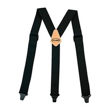 Mens Suspenders - Airport Friendly 1.5 inches Wide Y Back Style Elastic