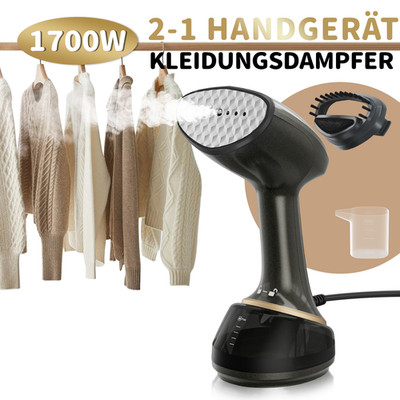 SUPERLEX 2 in1 Dampfbürste Steamer Dampfglätter 350 ML FastSteam 25 g/min Dampf