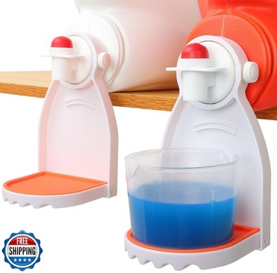 HINSOCHA Laundry Detergent Cup Holder and Drip Tray (2-Pack), No-Mess Drip Ca